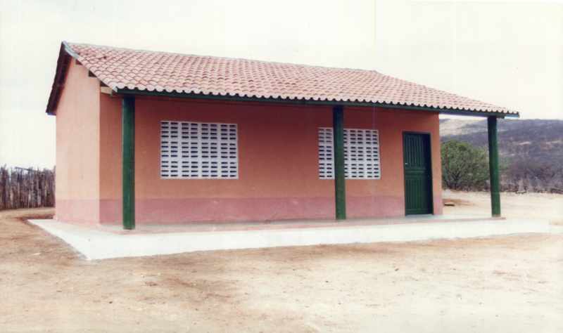 Escola de Ensino Fundamental Santa Rosa em 2001.