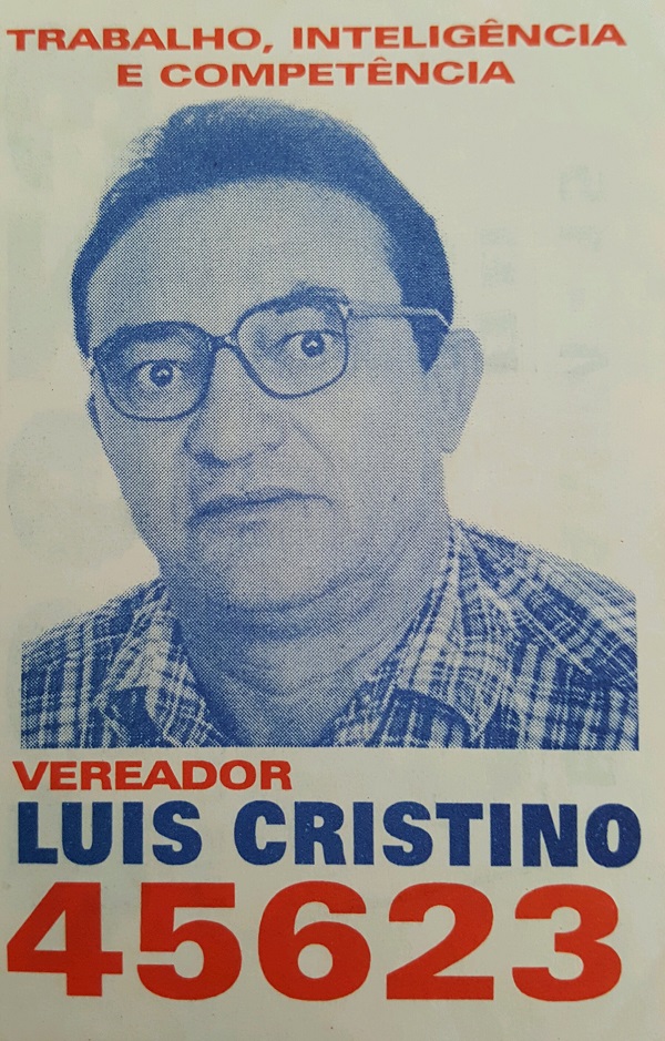 Imagem de seu material de campanha.