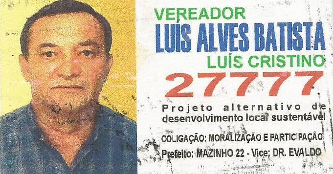 Material de campanha.